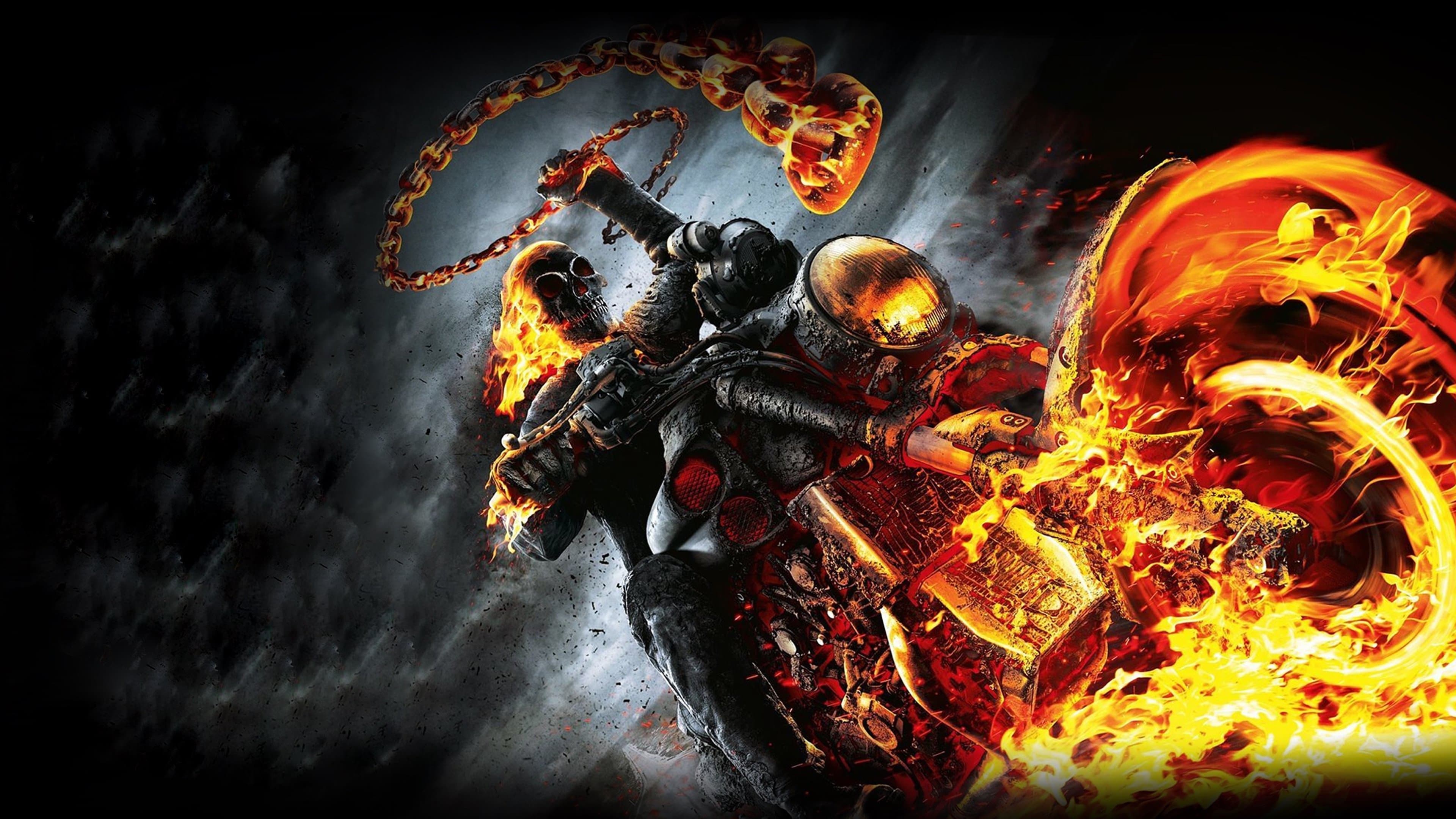 Póster oficial de la película Ghost Rider: Espíritu de venganza en alta calidad HD 4K