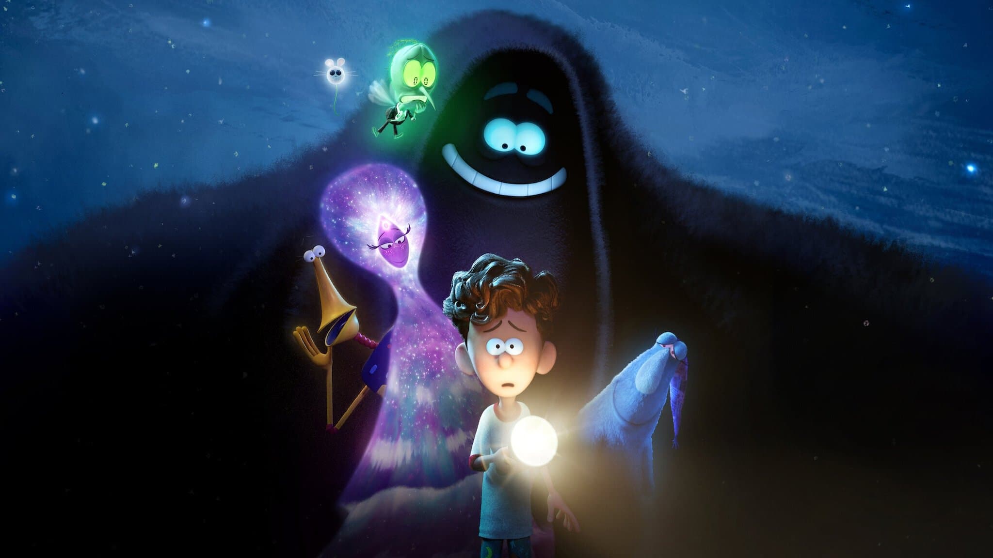 Póster oficial de la película Orión y la oscuridad en alta calidad HD 4K