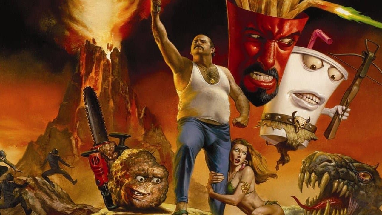 Póster oficial de la película Aqua Teen Forever: Plantasm en alta calidad HD 4K