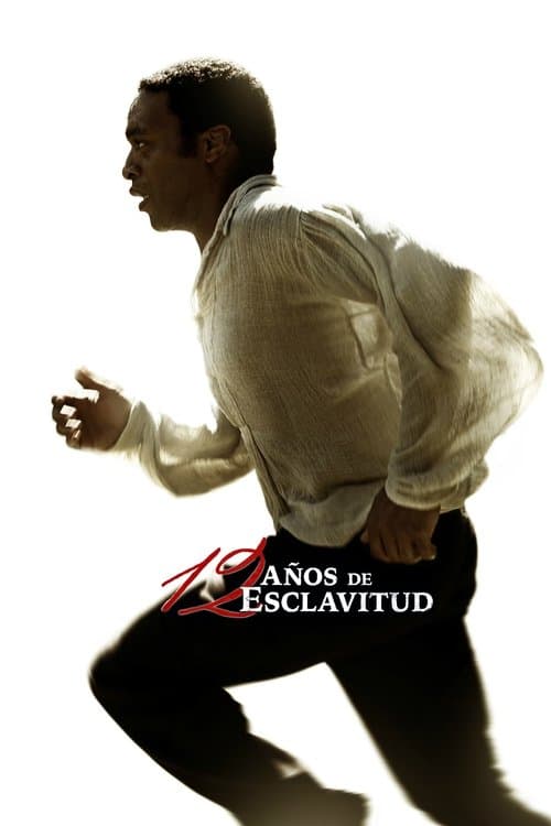 Póster oficial de la película 12 años de esclavitud en alta calidad HD 4K
