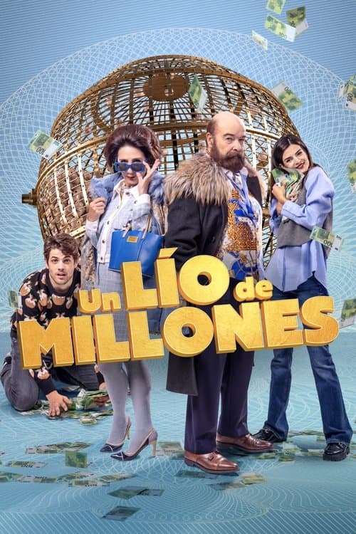Póster oficial de la película Un lío de millones en alta calidad HD 4K