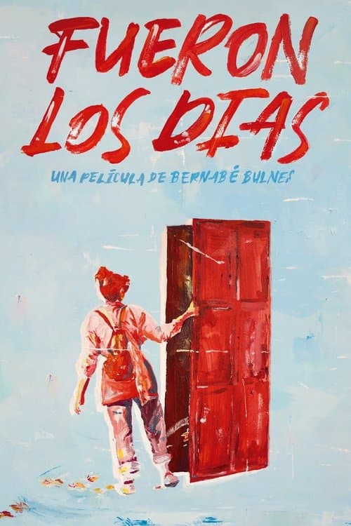 Póster oficial de la película Fueron los días en alta calidad HD 4K
