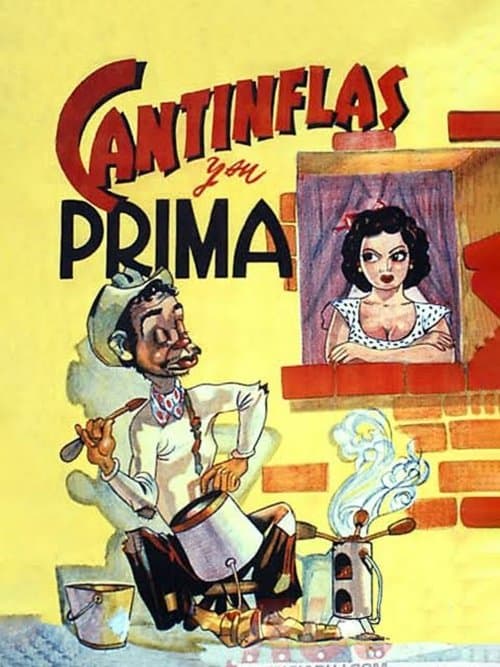 Póster oficial de la película Cantinflas y su prima en alta calidad HD 4K