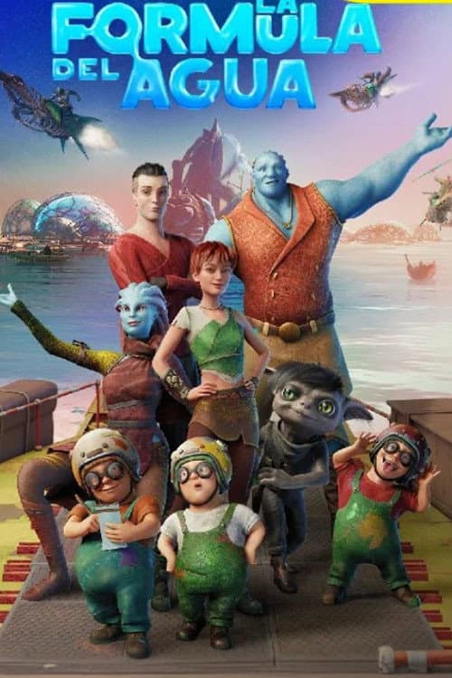 Póster oficial de la película La fórmula del agua en alta calidad HD 4K