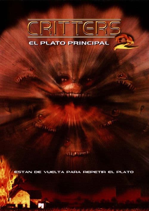 Póster oficial de la película Critters 2 - El plato principal  en alta calidad HD 4K