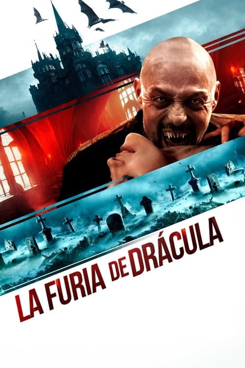 Póster oficial de la película la furia de dracula en alta calidad HD 4K