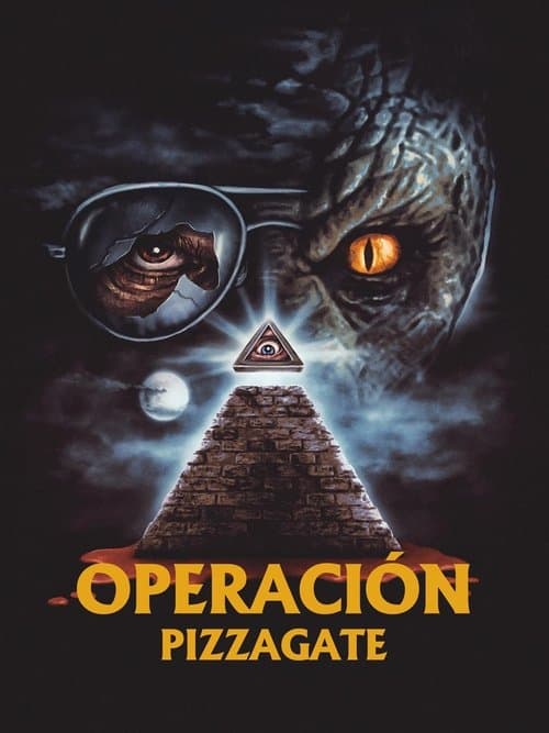 Póster oficial de la película Operación pizzagate en alta calidad HD 4K