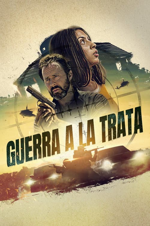 Póster oficial de la película Guerra a la trata en alta calidad HD 4K