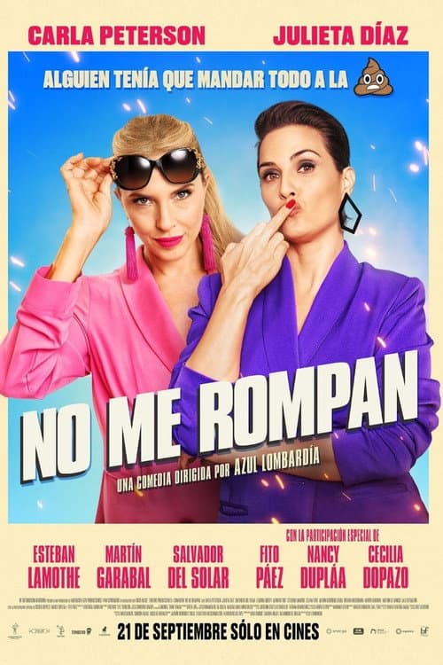 Póster oficial de la película No me rompan en alta calidad HD 4K