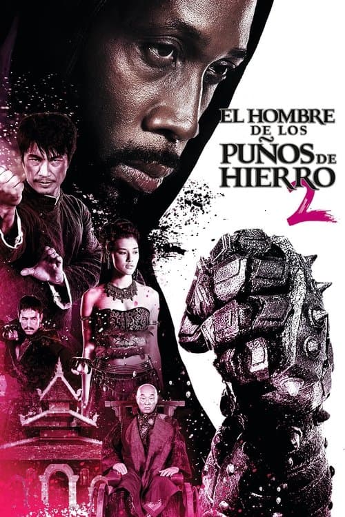 Póster oficial de la película El hombre de los puños de hierro 2 en alta calidad HD 4K
