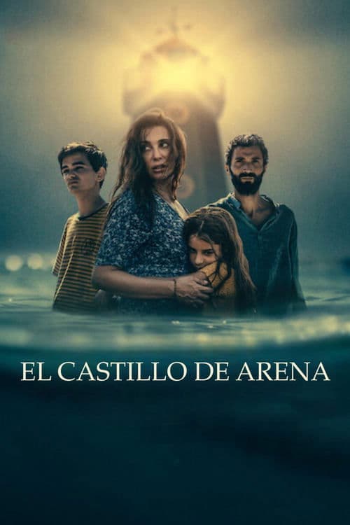 Póster oficial de la película El castillo de arena en alta calidad HD 4K