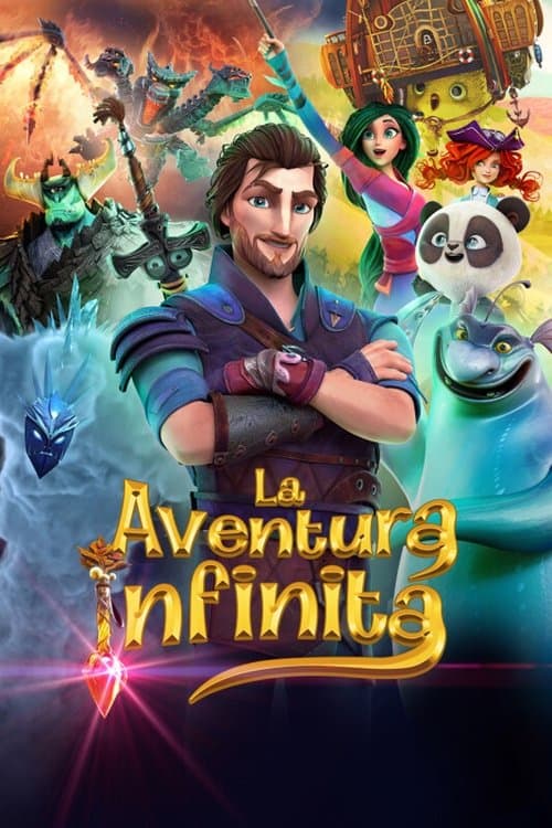Póster oficial de la película La aventura infinita en alta calidad HD 4K