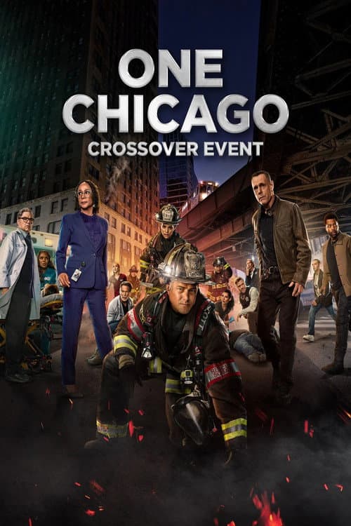 Póster oficial de la película One Chicago Crossover en alta calidad HD 4K