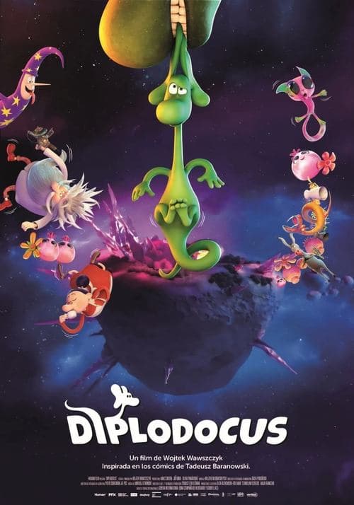 Póster oficial de la película Diplodocus en alta calidad HD 4K