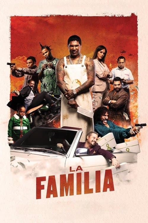 Póster oficial de la película La Familia en alta calidad HD 4K
