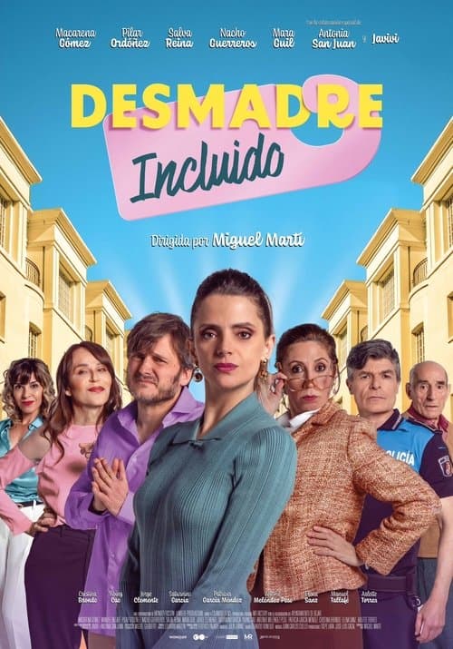Póster oficial de la película Desmadre incluido en alta calidad HD 4K