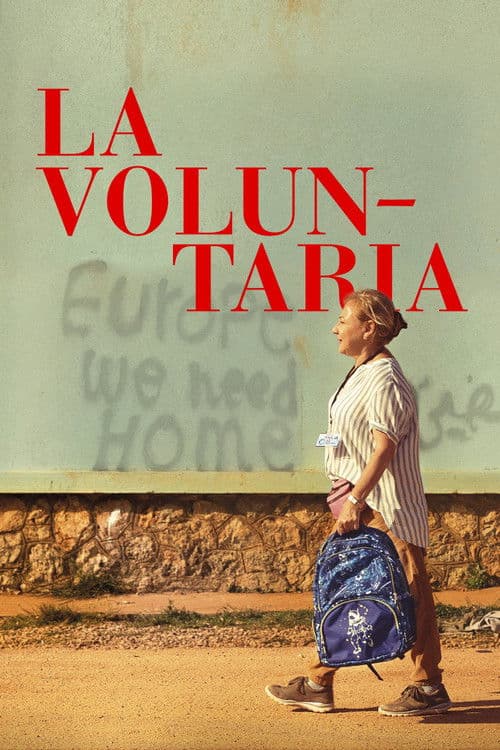 Póster oficial de la película La voluntaria en alta calidad HD 4K