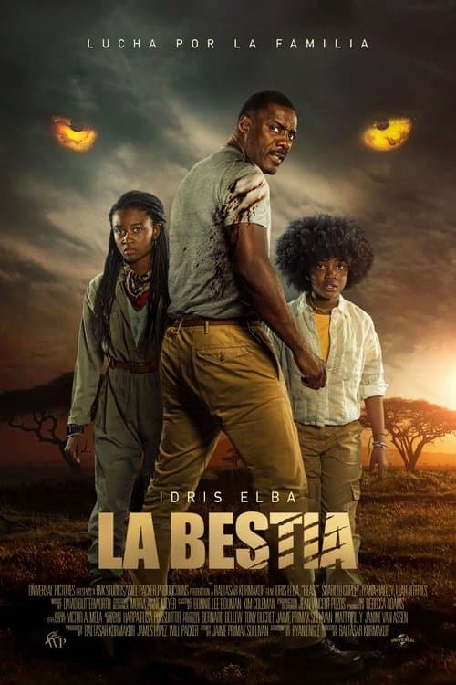 Póster oficial de la película Bestia en alta calidad HD 4K