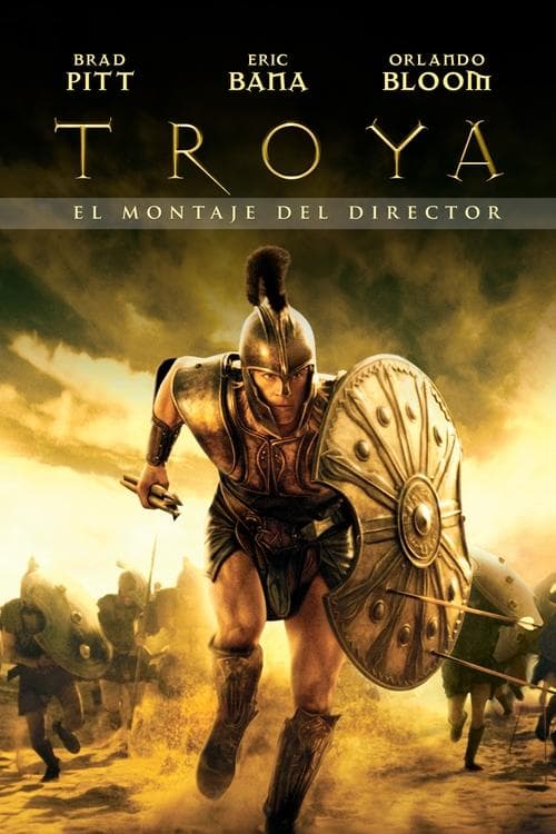Póster oficial de la película Troya en alta calidad HD 4K