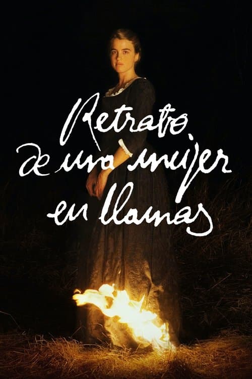 Póster oficial de la película Retrato de una mujer en llamas en alta calidad HD 4K