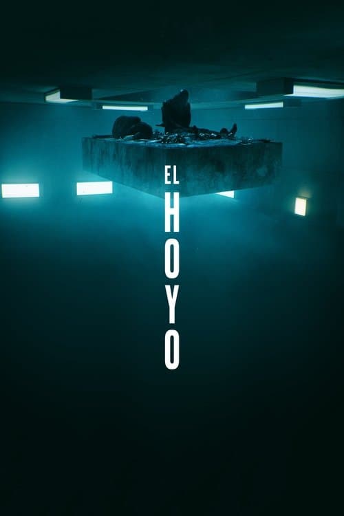 Póster oficial de la película El hoyo en alta calidad HD 4K