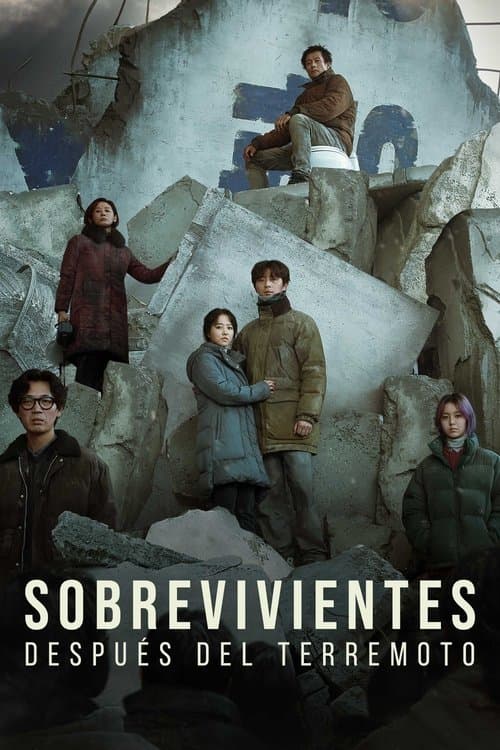 Póster oficial de la película Sobrevivientes: Después del terremoto en alta calidad HD 4K