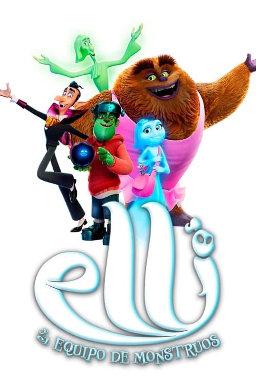 Póster oficial de la película Elli y el equipo de monstruos en alta calidad HD 4K