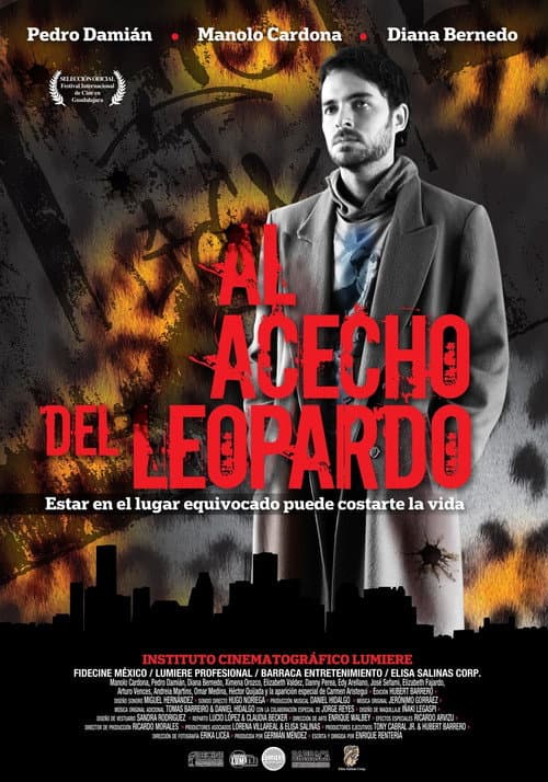 Póster oficial de la película Al acecho del leopardo en alta calidad HD 4K