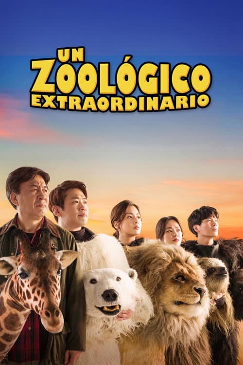 Póster oficial de la película Un Zoológico Extraordinario en alta calidad HD 4K