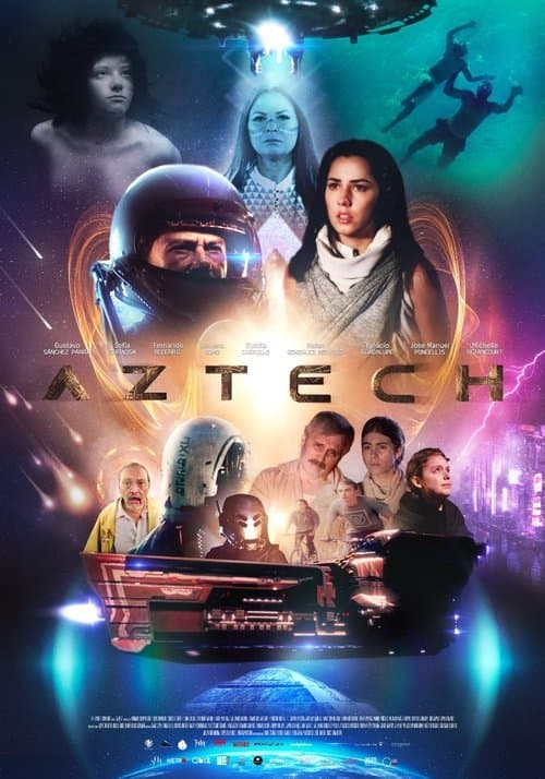 Póster oficial de la película Aztech en alta calidad HD 4K