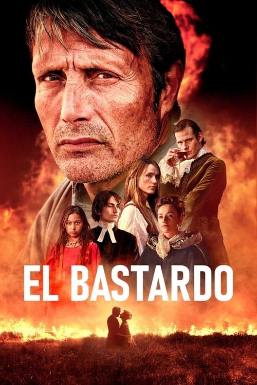 Póster oficial de la película La tierra prometida (El Bastardo) en alta calidad HD 4K