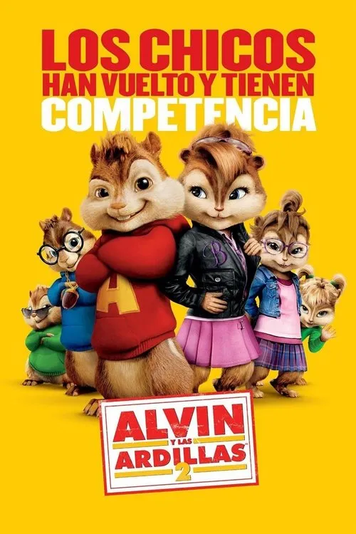 Póster de la película Alvin y las ardillas 2 (2009)