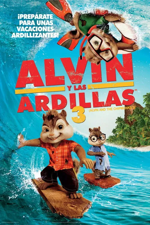 Póster de la película Alvin y las ardillas 3 (2011)