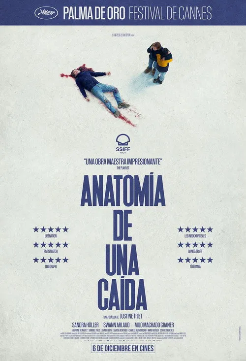 Póster de la película Anatomía de una caída (2023)