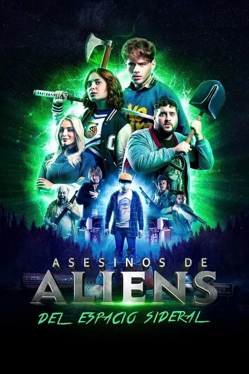 Póster de la película Asesinos de aliens del espacio sideral (2025)
