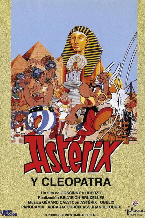 Póster de la película Astérix y Cleopatra (1968)