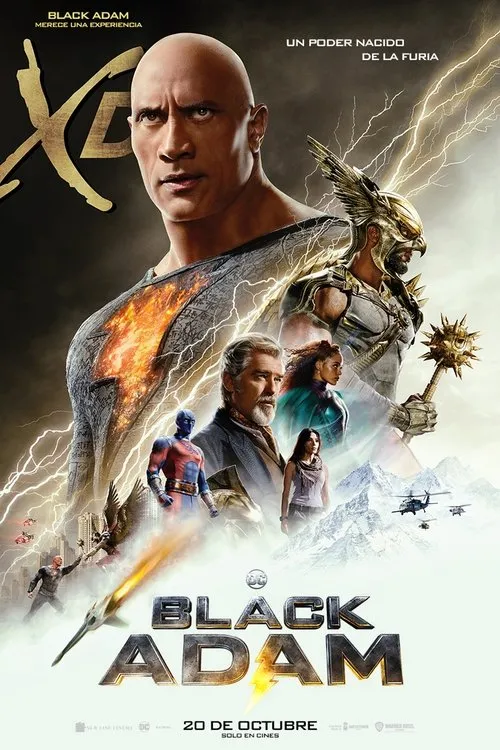 Póster de la película Black Adam (2022)