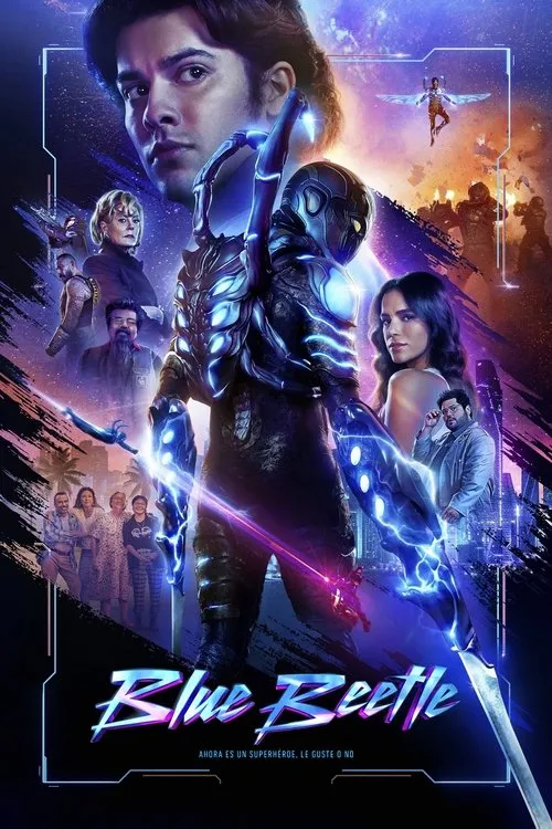 Póster de la película Blue Beetle (2023)