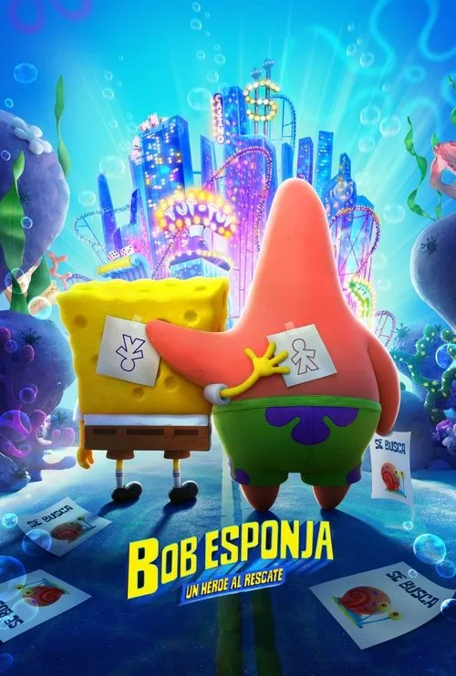Póster de la película Bob Esponja: Un héroe al rescate (2020)