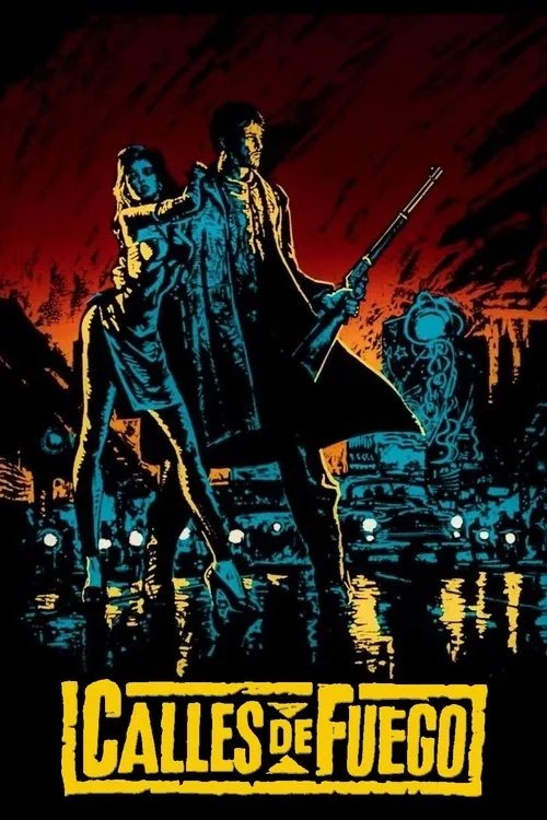 Póster de la película Calles de fuego (1984)