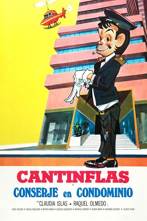 Póster de la película Cantinflas Conserje en condominio (1974)