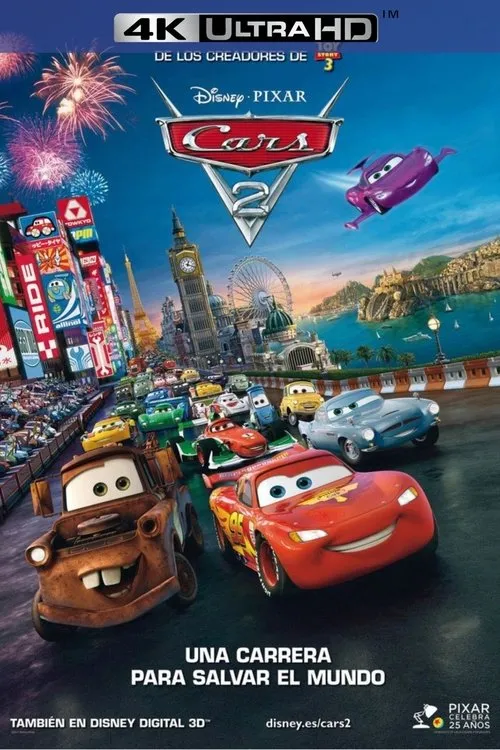 Póster de la película Cars 2 (2011)