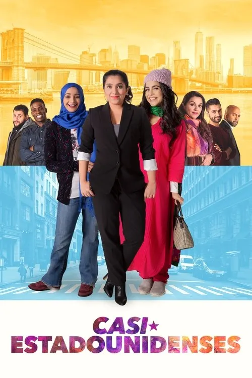 Póster de la película Casi Estadounidenses (2023)