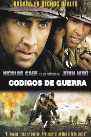 Póster oficial de la película Codigos de Guerra estrenada en 2002