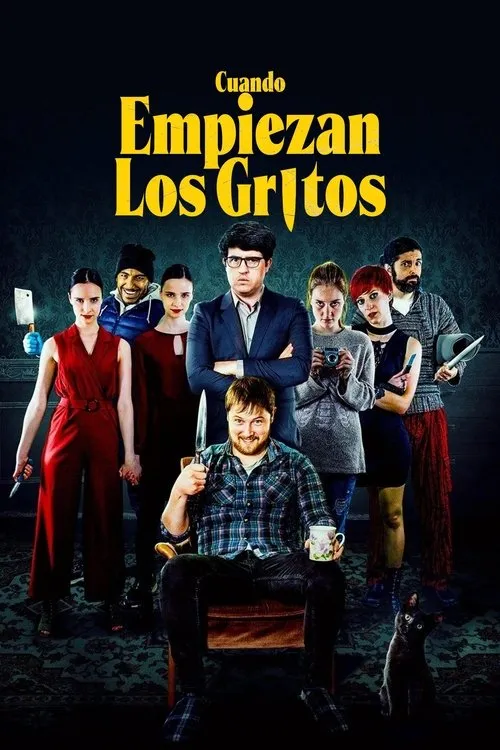 Póster de la película Cuando empiezan los gritos (2021)