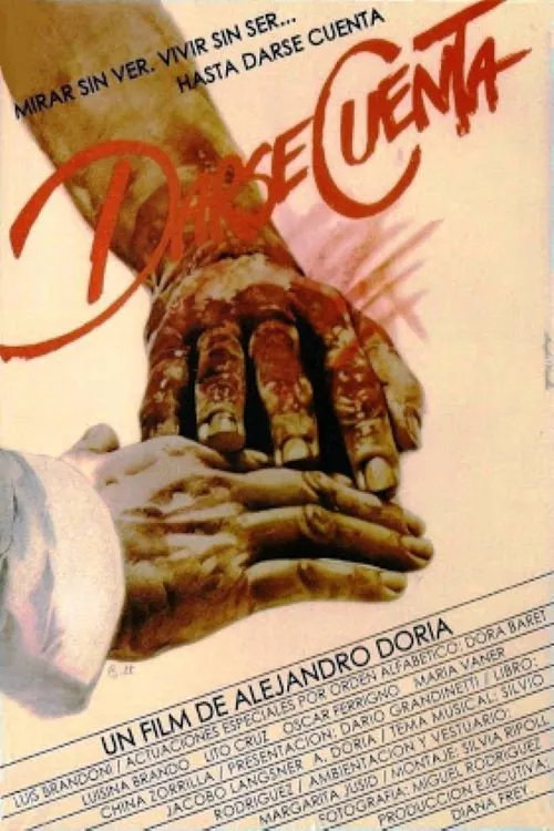 Póster de la película Darse cuenta (1984)