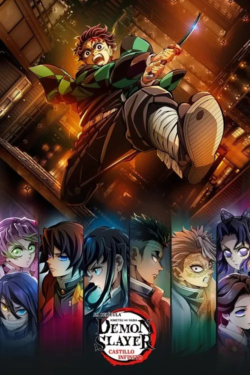 Póster de la película Demon Slayer: Kimetsu no Yaiba castillo infinito (2025)