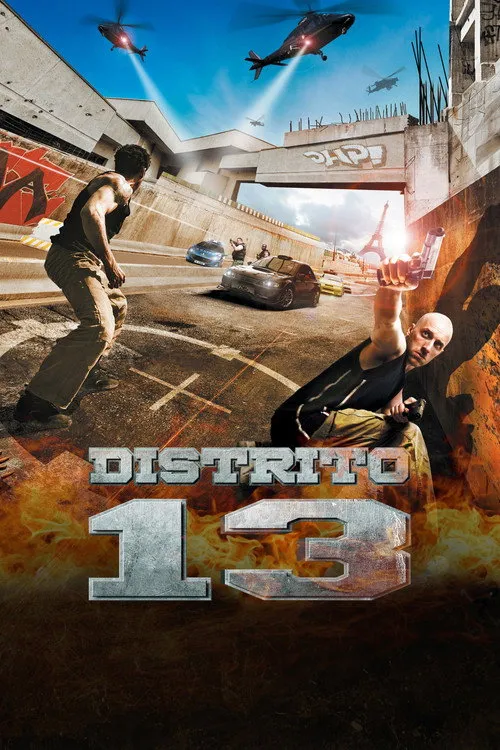 Póster de la película Distrito 13 (2004)
