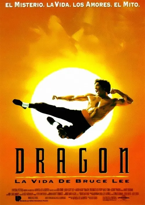 Póster de la película Dragon, la vida de Bruce Lee (1993)