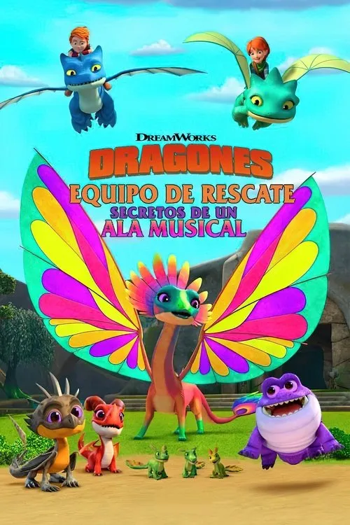 Póster de la película Dragones: Equipo de rescate: Secretos de un ala musical (2020)